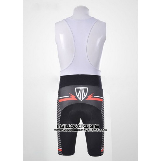 2011 Maillot Ciclismo Trek Noir et Blanc Manches Courtes et Cuissard